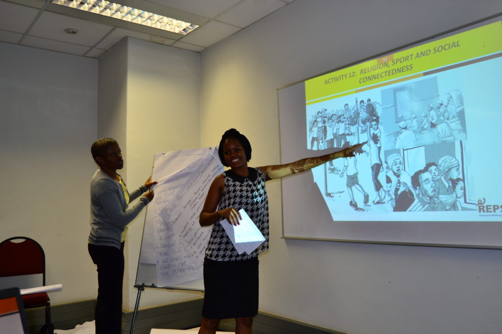 Botswana Mentors Faciliate SC Activity
