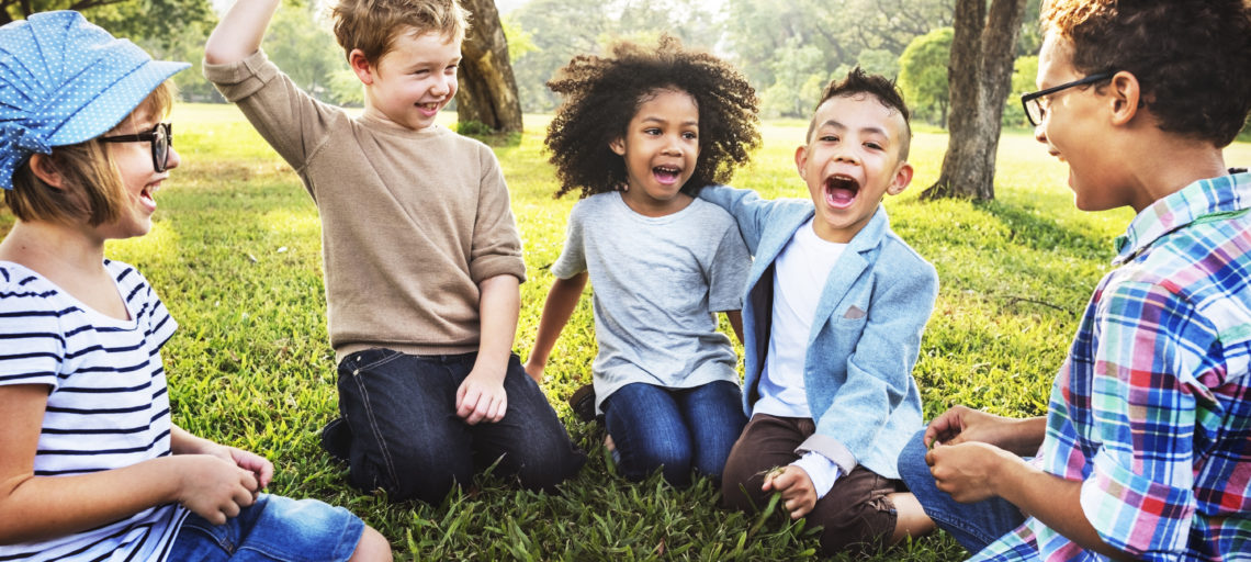 children playing